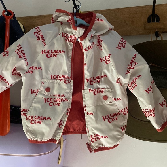 Zara toddler rain jacket ice cream - Picture 1 of 2